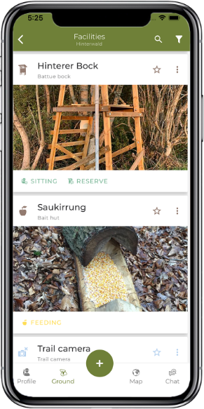 Smartphone - App view